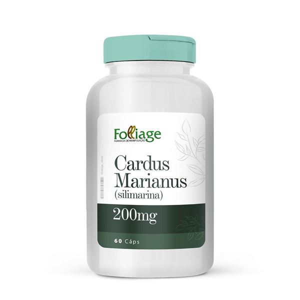 Cardus Marianus (Silimarina) 200mg 60 Cápsulas
