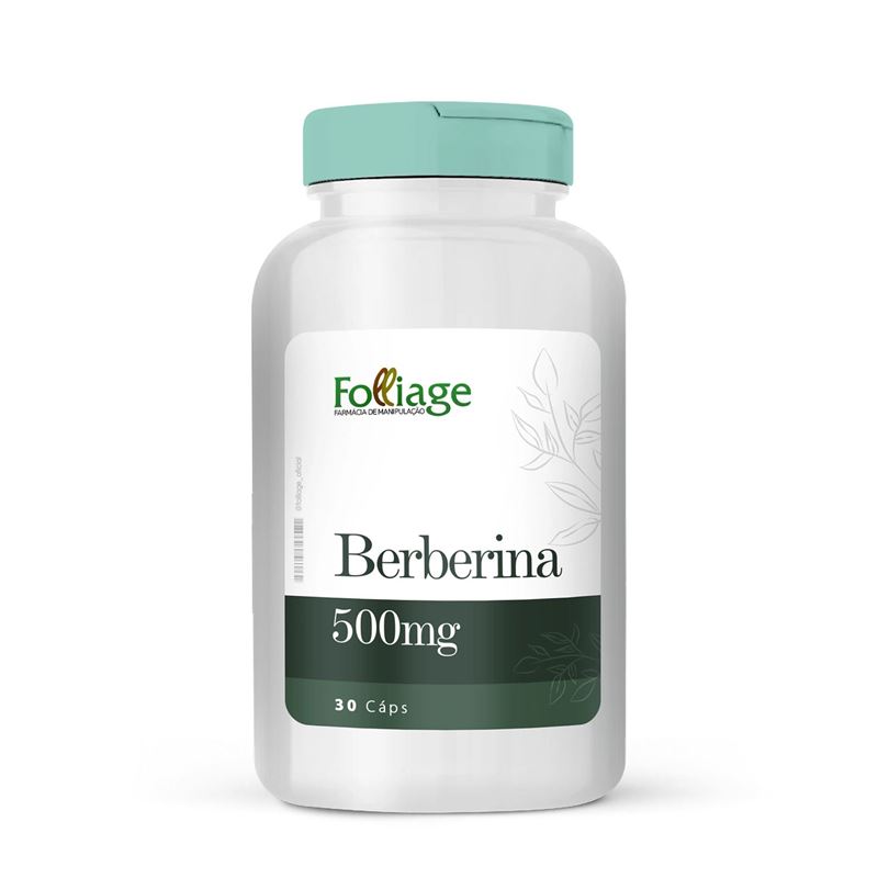 Berberina 500mg 30 Cápsulas