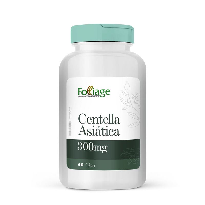 Centella Asiática 300mg 60 Cápsulas