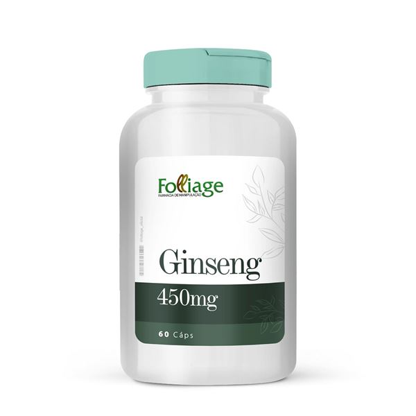 Ginseng 450mg 60 Cápsulas