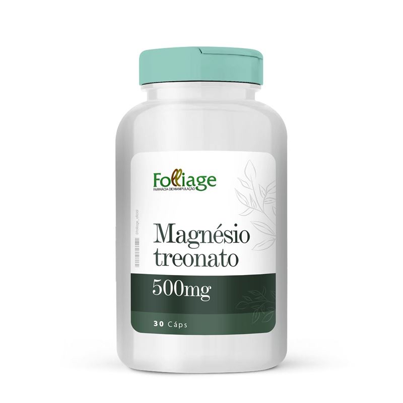Magnésio Treonato 500mg 30 Cápsulas